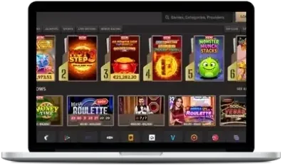 SpinBoss slots op de desktop